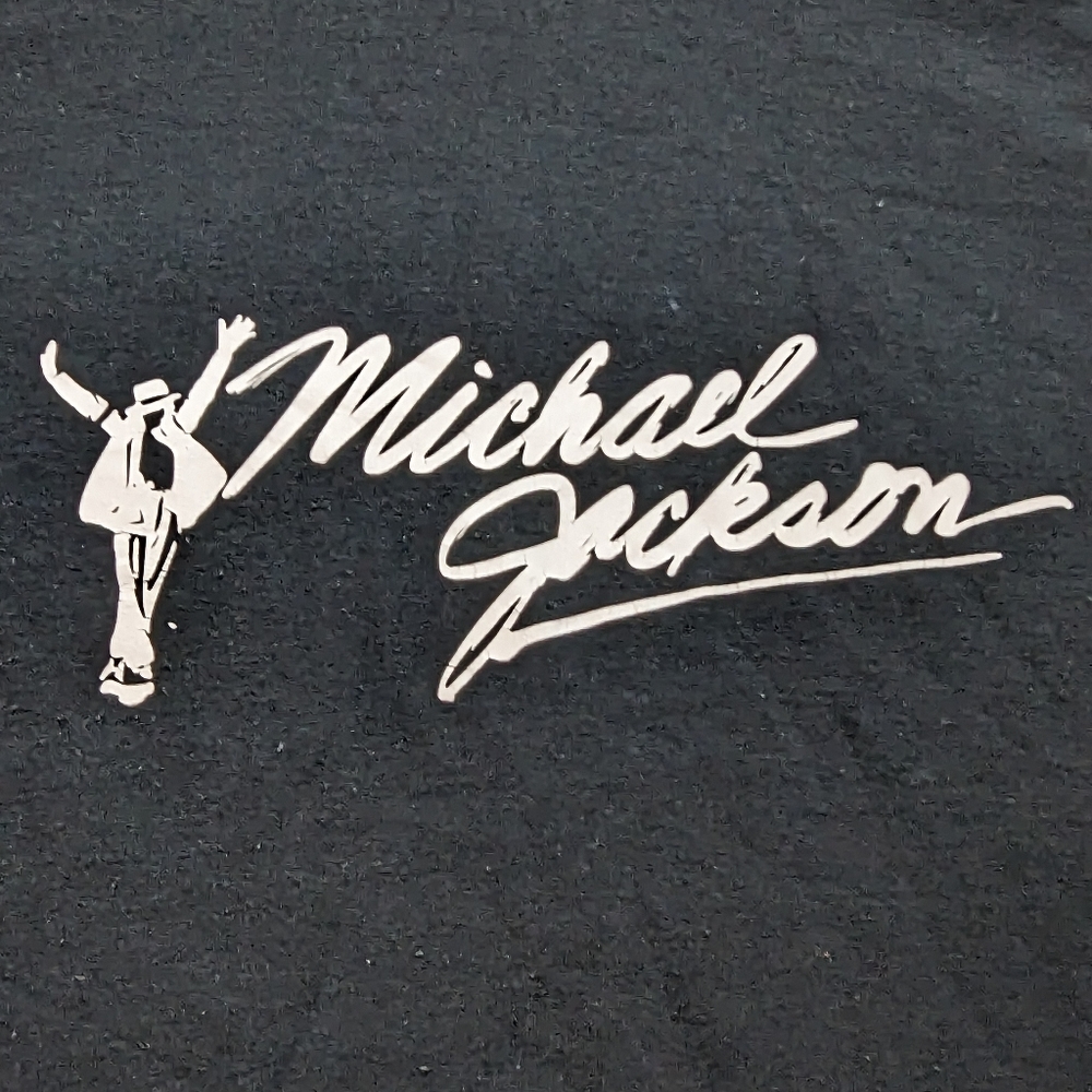 Micheal Jackson The King Of Pop Black Hoodie 2XL